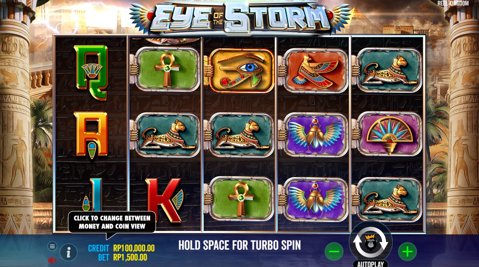 Play money storm slot